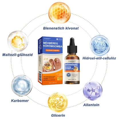 🌟🌟Furzero™ méhméreg körömgomba kezelési megoldás:Teljesen megoldja a körömgomba problémát🐝🐝