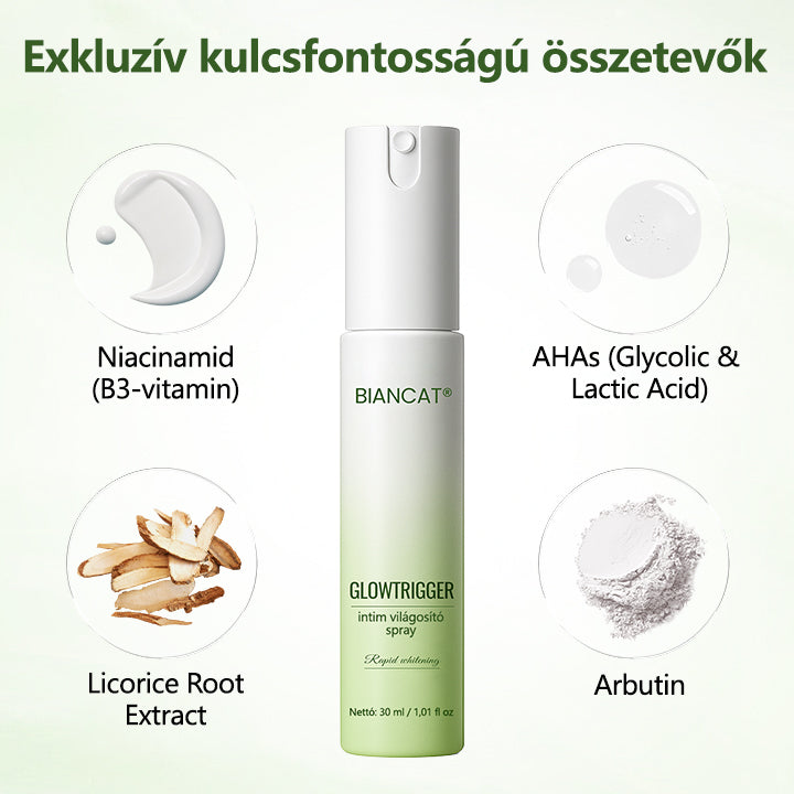 Biancat® GlowTrigger Intim Világosító Spray