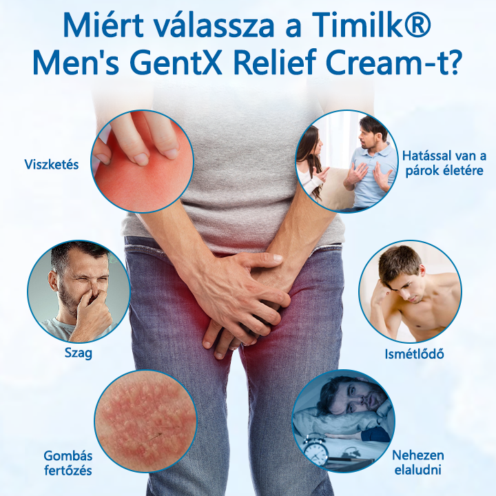 Timilk® Férfi GentX Relief Krém